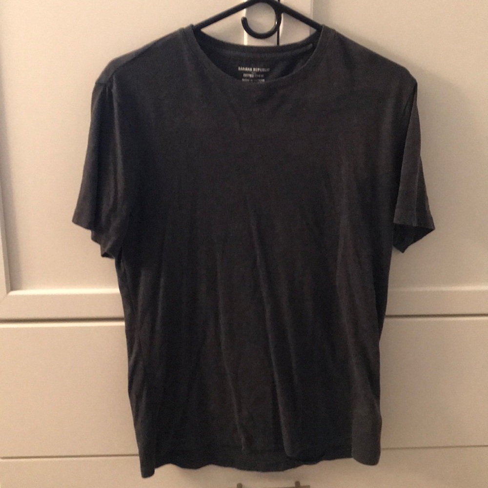 Soft Knit Charcoal Grey T-Shirt